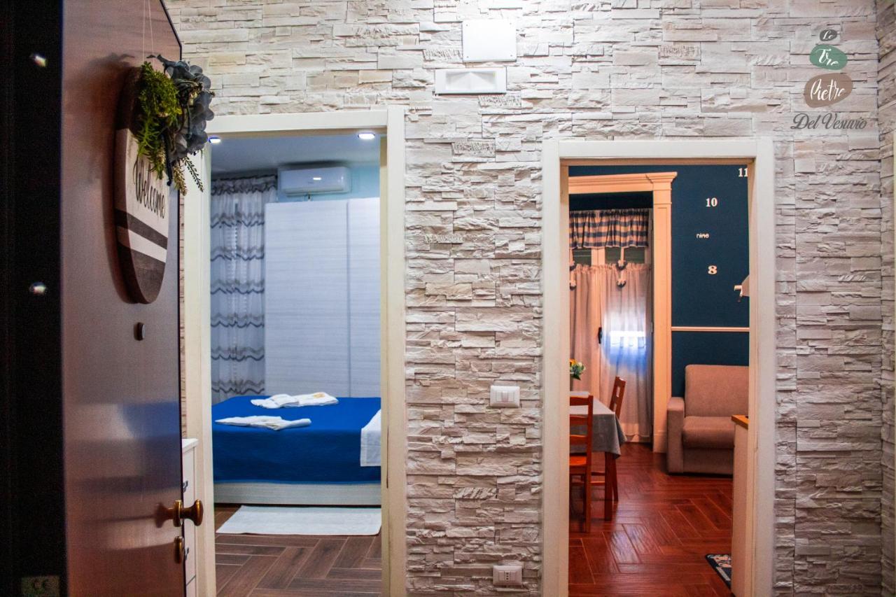 Le Tre Pietre Del Vesuvio Apartment Pompei Bagian luar foto
