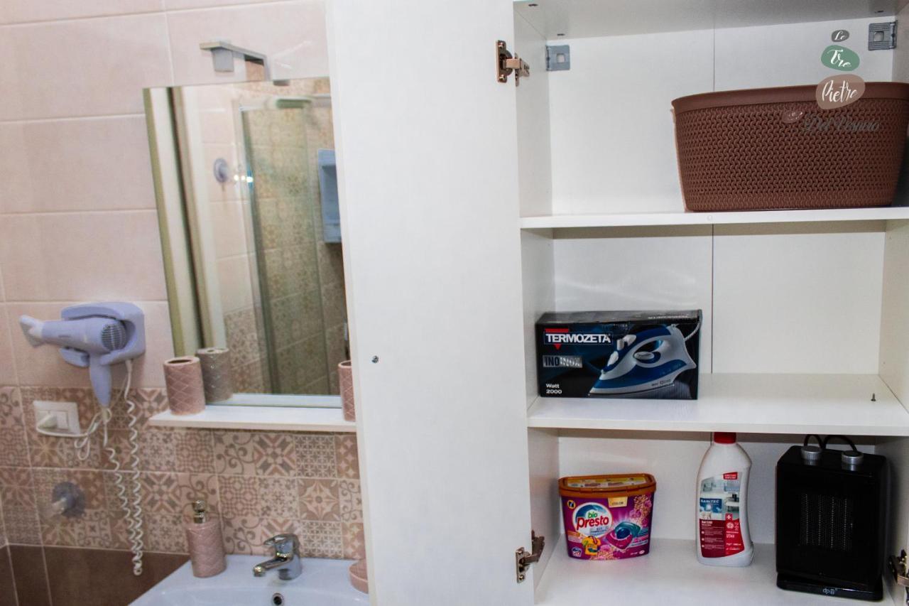 Le Tre Pietre Del Vesuvio Apartment Pompei Bagian luar foto